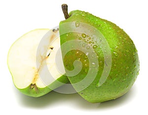 Juicy green pear 2