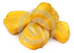 Juicy jackfruit flesh