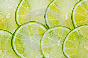 Juicy lime background