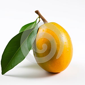 juicy mango with yellow flesh