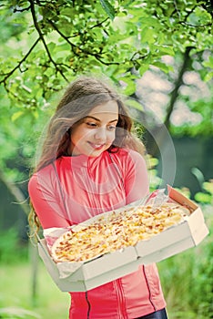 juicy pizza. unhealthy and healthy food. happy childhood. child feel hunger. hungry kid going to eat italian pizza. fast