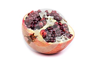 Juicy pomegranate fruit