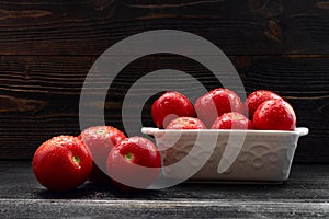 Juicy Red Tomatoes still life