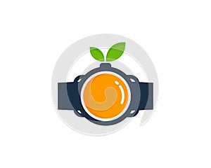 Juicy Smart Watch Logo Icon Design