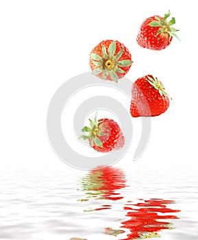 Juicy strawberries