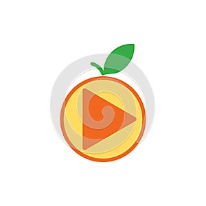 Juicy Video Logo Icon Design