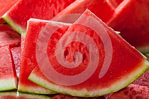 Juicy watermelon photo