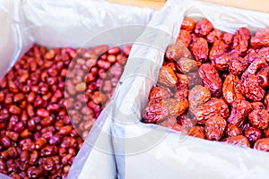 Jujube, Dried red jujubes