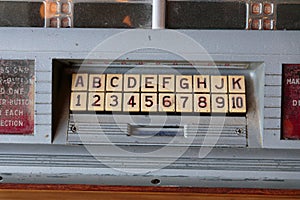 Jukebox Letters and Numbers photo