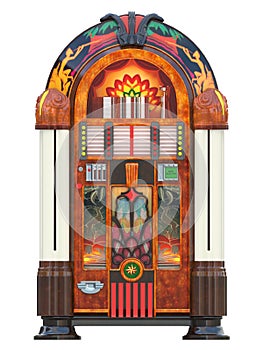 Jukebox rockola music machine photo