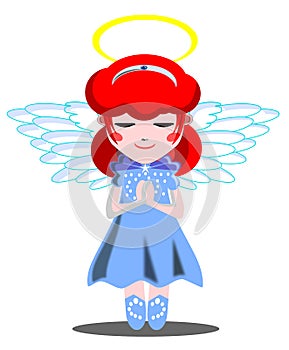 Julia as an angel