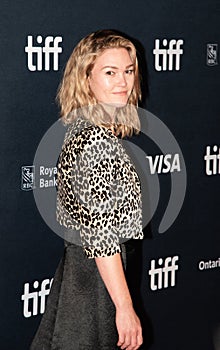Julia Stiles at the Red Carpet Premiere of Butcher`s Crossing film at TIFF