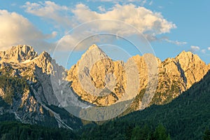 Alpy a vrchol spike 
