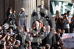 Julian Assange in London