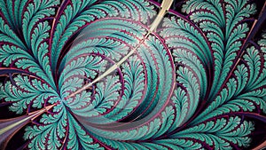 Julian fantasy fractal infinite feather