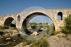 Julien bridge in Bonnieux in Provence