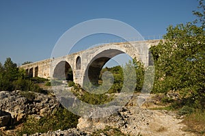 Julien bridge in Bonnieux in Provence