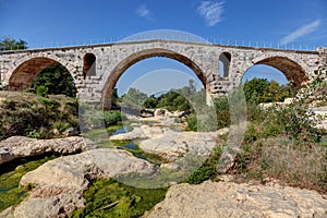 Julien bridge - Bonnieux - Vaucluse - Provence France