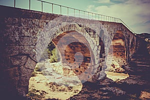 Julien bridge in Provence, France