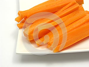 Julienne carrots