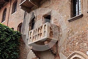 Juliet balcony - Verona in Italy