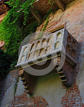 Juliet's balcony in Verona photo