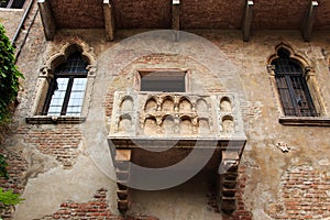 Juliet's balcony - Verona - Italy