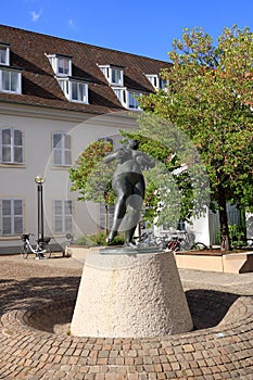 July 06 2020 - Landau in der Pfalz, Germany: View in City of Landau in the palatinate