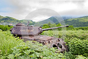 July 13, 2021 , Malokurilskoye village, Shikotan island, Kuril Islands, Sakhalin region,