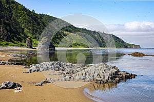 July 14, 2021 , Cape Stolbchaty, Kunashir Island, Kuril Islands, Sakhalin Region