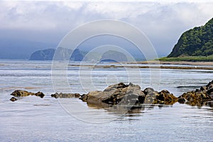 July 14, 2021 , Cape Stolbchaty, Kunashir Island, Kuril Islands, Sakhalin Region