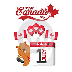 July 1st commemorates canada day