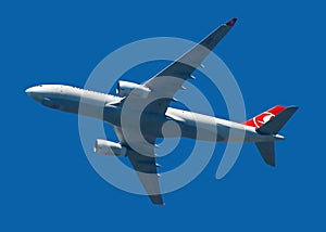 July-2021 IstanbulTurkey: Turkish Cargo Airbus A330 ISTANBUL to ALMATY