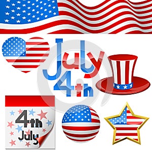 July 4th symbols