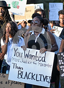 July 13, 2016, Black Lives Matter Protest, Charleston, SC.