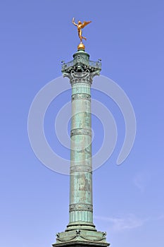 The July Column (Colonne de Juillet) in Paris.