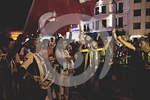 July 15 Coup Attempt Protests in Istanbul