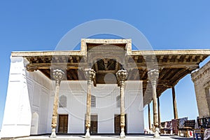 The Juma Mosque Inside the Fortress,  the Ark. Bukhara. Uzbekistan, Asia