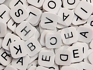 Jumble of letters