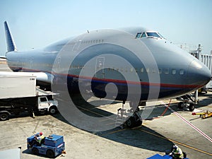 Jumbo jet photo