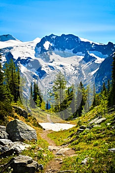 Jumbo Pass hiking trail, British Columbia, Canada