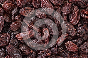 Jumbo raisins background