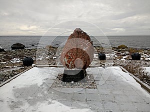 Juminda memorial of the 2WW naval battle