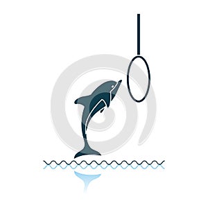 Jump Dolphin Icon