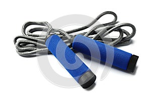 Jump rope on white background