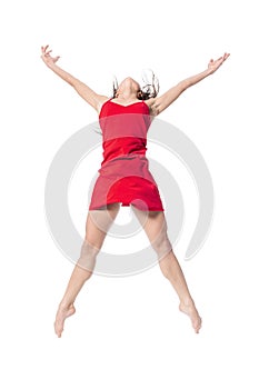 Jumping ballerina