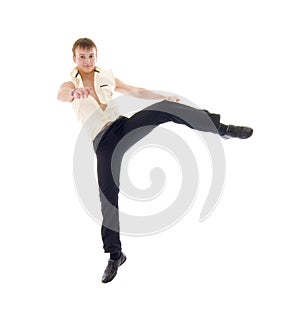 Jumping Dance Young Man