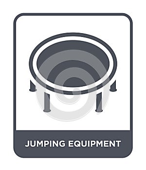 jumping equipment icon in trendy design style. jumping equipment icon isolated on white background. jumping equipment vector icon