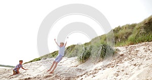 Jumping Over the Sand Dunes