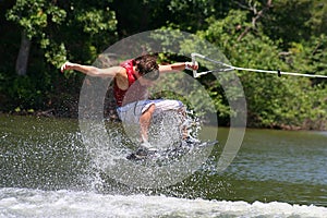 Jumping the Wake